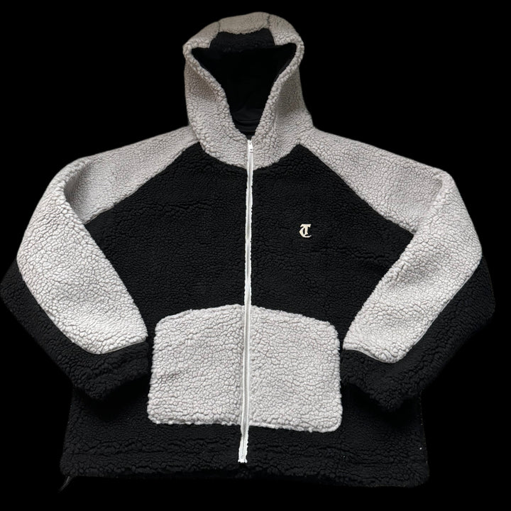 Fleece Black Grey